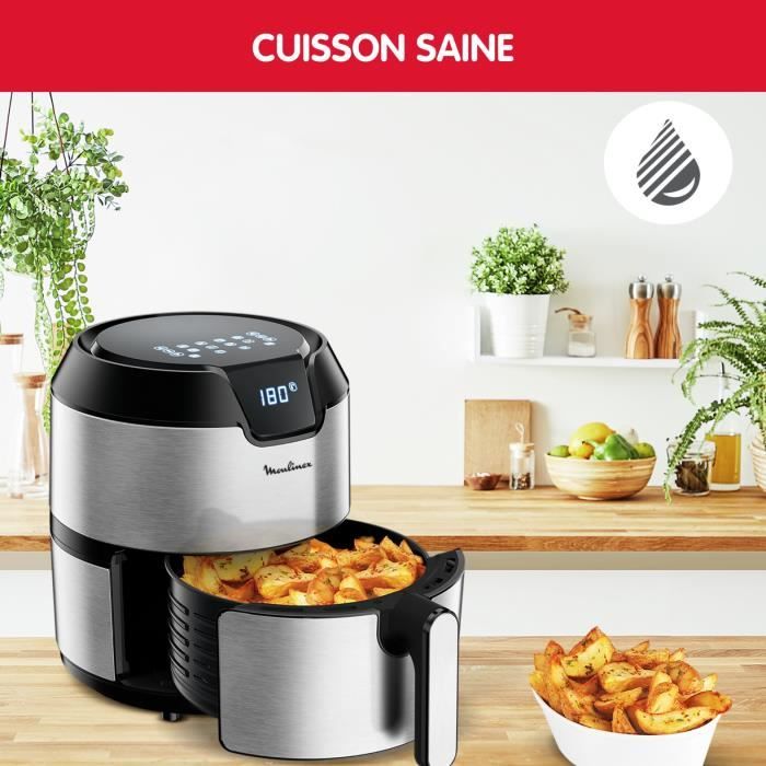 Friteuse Sans Huile Moulinex XL - Noir, électrique, Neuve Sous Emballage