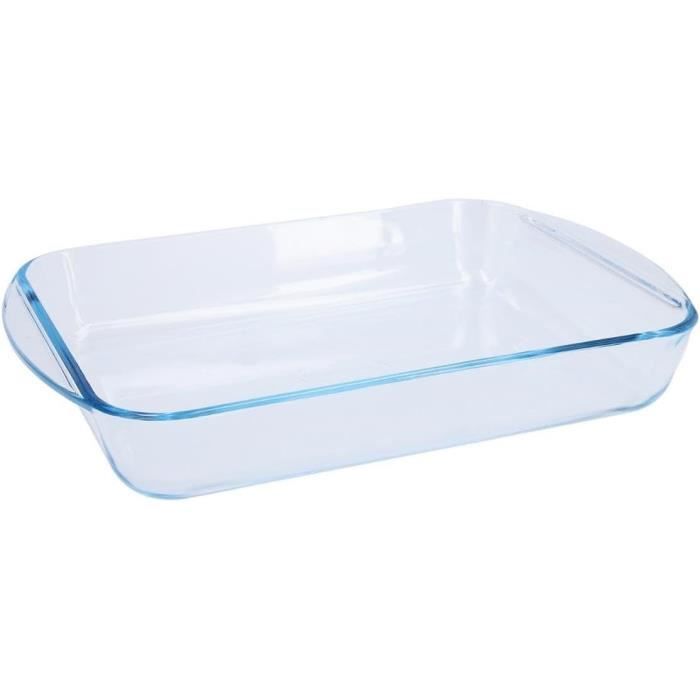 Plat A Gratin Plat Rectangulaire Pyrex - Verre Borosilicate 39x25cm (résiste De -40°C à 350°C) Plat Pour Four Plat A Gratin Plat Rectangulaire Pyrex - Verre Borosilicate 39x25cm (résiste De -40°C à 350°C) Plat Pour Four