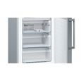 Réfrigérateur combiné pose-libre BOSCH - SER4 - Inox look - Vol.total: 368L - No Frost-7