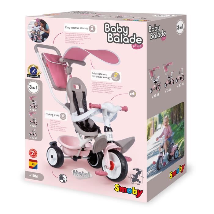 Tricycle Baby Balade Tricycle Evolutif Maxi Toys Tricycle évolutif - Main Image
