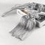 1paire Frange Boule Cristale Embrasse Rideau Suspendu Fenêtre Corde Cordon Attache Tassel Argent