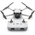 Mini drone DJI Mini 3 Pro Controller - Blanc et gris - Portée +1000m - Caméra 4K - Autonomie 34 min-0