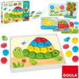 Jeu de puzzles - GOULA - Baby color - Multicolore - Mixte - Vert-0