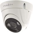 Nedis AHDCDW10WT Caméra de surveillance dôme extérieur, intérieur résistant aux intempéries couleur (Jour et nuit) 1 MP 720p…-0