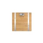 TERRAILLON - Pèse-personne impédancemètre - portée 180 kg - bois/bambou - BAMBOO FIT - plateau finition bambou 30 x 30 cm