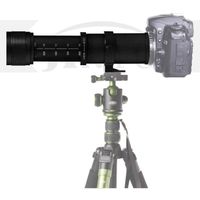JINTU Teleobjectif 420-800 mm F8.3 super zoom manuel compatible avec Canon EOS-M (EF-M), appareil photo sans miroir EOS M1 M2