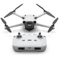 Mini drone DJI Mini 3 Pro Controller - Blanc et gris - Portée +1000m - Caméra 4K - Autonomie 34 min