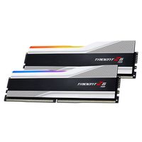 G.Skill Trident Z5 RGB 32 Go (2 x 16 Go) DDR5 6000 MHz CL30 - Argent - Kit Dual Channel 2 barrettes de RAM DDR5 PC5-48000 - F5-6000J