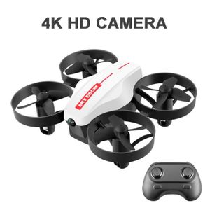 DRONE Caméra 4K blanche - Mini Drone de poche avec camér