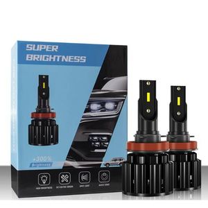 Kit Ampoules LED H3 Haute puissance Ventilé 4600Lm - Garantie 5 ans.