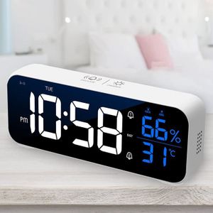 Berger allemand sur gazon Horloge numérique avec écran LCD et rétroéclairage Minuterie Creative Attention Pour enfants