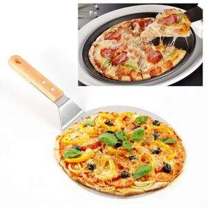 FALCI 249965 – 25 Pelle à Pizza en acier inoxydable ronde, diamètre 25 cm -  Cdiscount Electroménager
