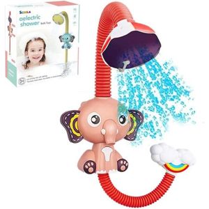 JOUET DE BAIN Jouet jeux douchette électrique enfant et bébé jouet nuages et éléphant de salle de bain pour les enfants