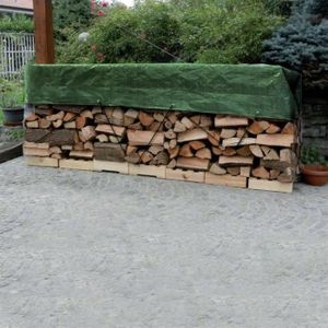 BACHE Bache de protection pour bois de chauffage - Marqu
