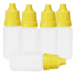 CUNQN Lot de 5 flacons compte-gouttes en plastique pour paperolles de  précision - 100 ml - Flacon applicateur vide pour colle liquide, huile,  peinture acrylique : : Cuisine et Maison