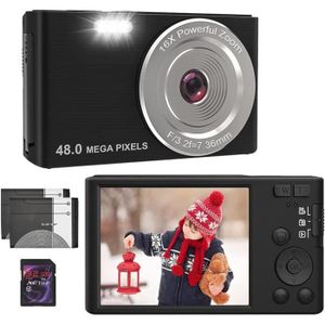 pratique pour les enfants Appareil photo numérique compact domestique durable de 16 millions de pixels or 