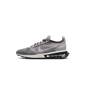 BASKET Chaussures Femme - NIKE - Air Max Flyknit Racer - Gris - Textile - Lacets