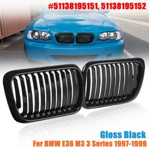 POUR BMW SÉRIE 6 E63//E64 Neuf Pare-chocs avant supérieur Center Grille Paire Set l/&r
