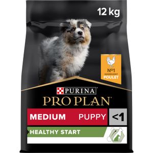 CROQUETTES PRO PLAN Medium Puppy Healthy Start Riche en Poulet - 12 KG - Croquettes pour chiots de taille moyenne
