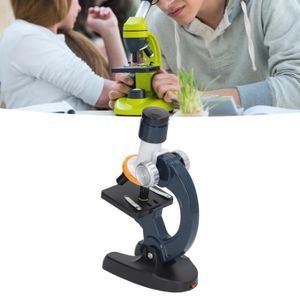 MICROSCOPE Microscope pour enfants Pwshymi 1200x - Intéressant éclairage LED - Design ergonomique - Jeux scientifiques