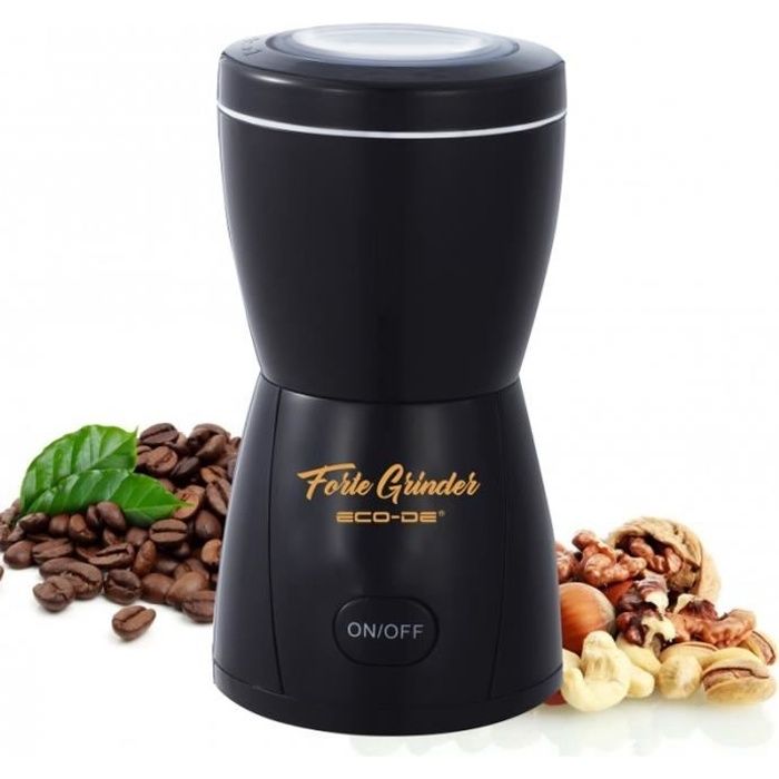 Moulin à grains de café électrique Cafetière Machine à moudre pour épice de  grain de café avec prise d’eu pour la maison