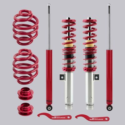 Pack amortisseurs ressorts courts AP Suspensions BMW série 3 E46 Berline 320i, 323i, 325i, 328i, 330i, 318d, 320d
