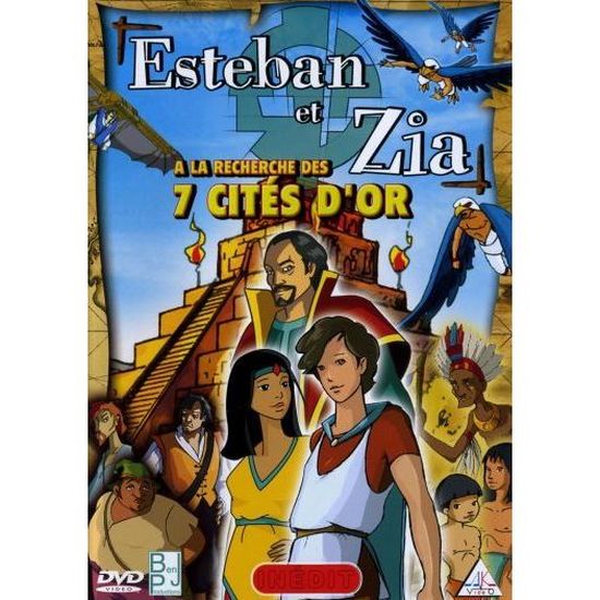 DVD Esteban Et Zia A La Recherche Des 7 Cites D or Cdiscount DVD