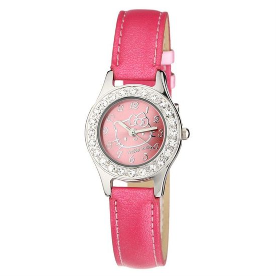 Cadeau Fille 7-12 Ans Set Hello Kitty Montre Et Accessoires - Journal Verrouillable, Tampons, Stylo, Gomme Cadeau Hello Kitty Fille