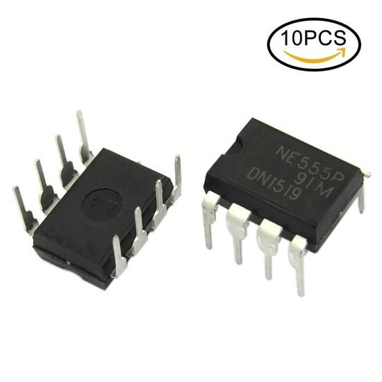 10 Pièces LMC555CN DIP-8 - Circuits Intégrés Temporisateurs - Compatible LM555CN
