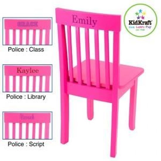 Chaise Enfant Rose Personnalisee Cdiscount Puericulture Eveil Bebe