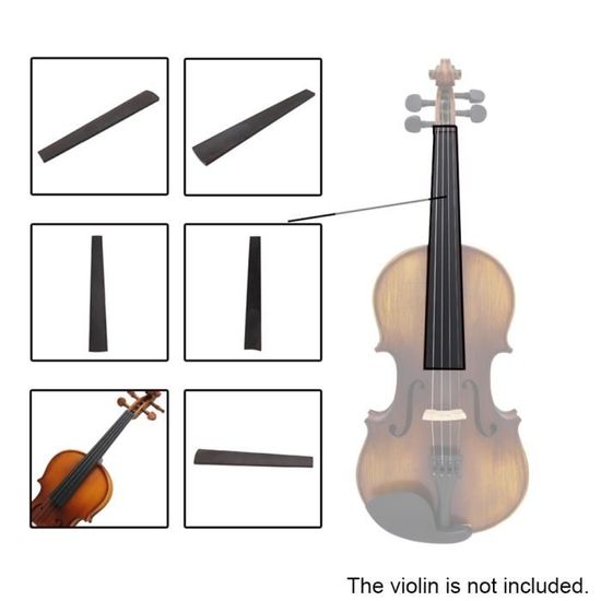 Taille du violon 4/4 plein touche ébène de bois massif Cdiscount Instruments de musique