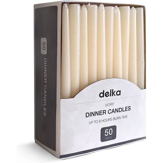 Bougies Torsadées, Lot De 3 Blanches 3206 De Giorgio