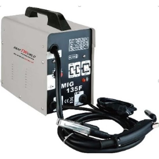 Funrautz Poste à Souder MIG 3 En 1 Multifonction – 270A MIG/TIG/ARC Sans Gaz, Affichage LED, Portable Inverter Pour Acier, Inox & Aluminium, Idéal Bricolage & Atelier