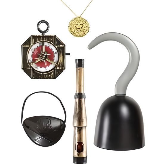 Kit de Pirate Aventurier | Bandana, Cache-œil et Boucle d'Oreille Kit de Pirate Aventurier | Bandana, Cache-œil et Boucle d'Oreille