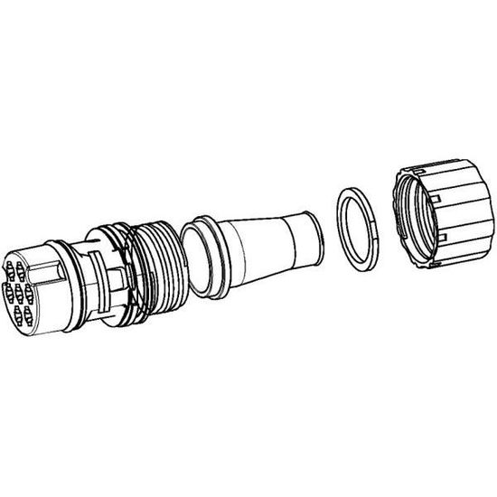 Connecteur Électrique Femelle 20 Broches Pour Boîte DSG 6 - Compatible VW Passat (Réf 1J0 927 320)