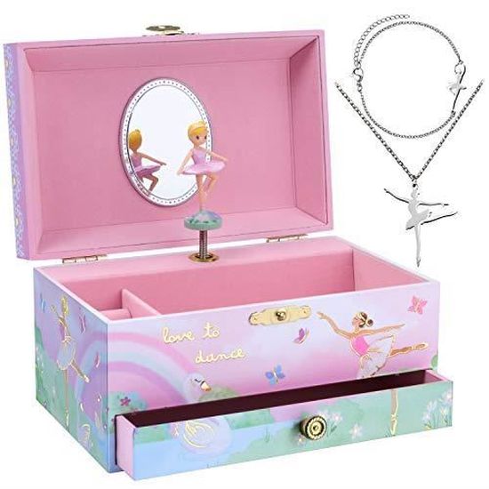 Parure De Bijoux Enfant – Danseuse De Ballet – Cristal Autrichien – Argent 925 (neuf Avec étiquette)