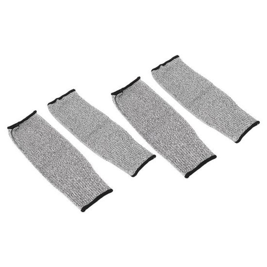 Lot De 2 Manchons De Protection Réutilisables Anti-gras Et Réutilisables Pour Homme Et Femme, Noir/blanc