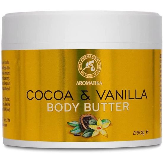 Body Butter Choco Vanille aux beurres de cacao et de karité