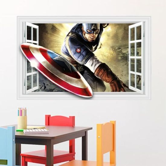 Kit Décalcomanies Cadre Trek Supercaliber 2021 - Thème Captain America - Neuf