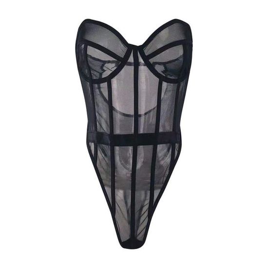 Body Sexy Femmes Pyjamas All-In One Dentelle Sous-Vêtements Strings ...