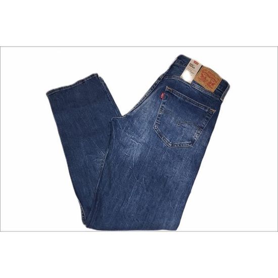 Short en jean Levi's® 502 Taper en coton stretch bleu denim