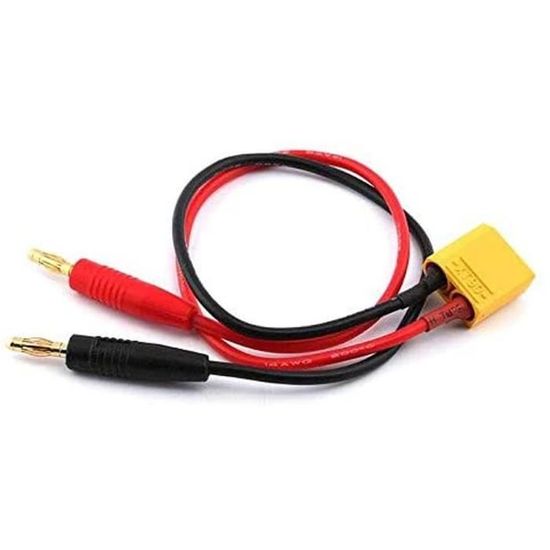 3x XT90 Auf EC5 Adapterstecker – 14 AWG Silikondraht, 5 Cm, Für RC Akku & Ladegerät