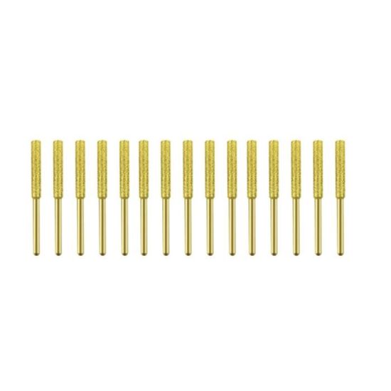 Sourcing Map Diamant Tronçonneuse Lime 5/32 (4mm) 80 Grits