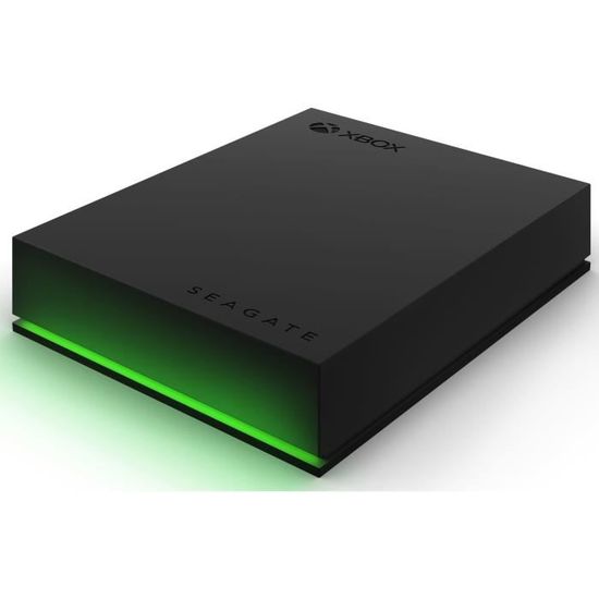 Disque Dur Externe - SEAGATE - Xbox Game Drive Black - 4 To - USB 3.2  (STKX4000402) - Cdiscount Informatique