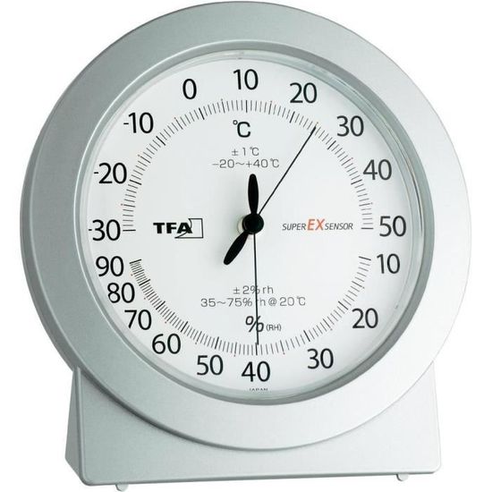 Thermomètre/hygromètre analogique TFA