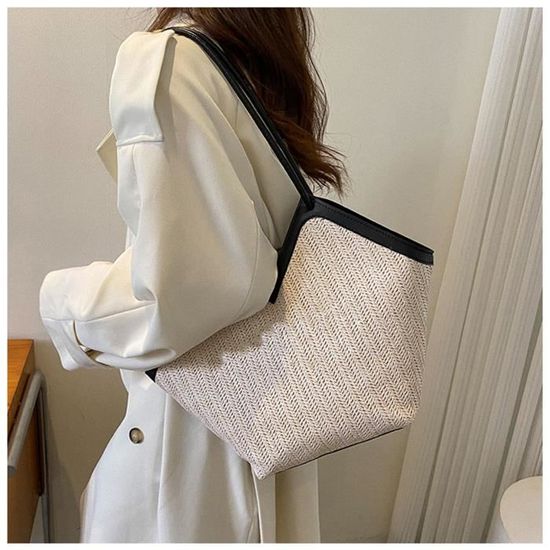 Sac Sous Les Bras - DIOCHE - Marron Foncé - Cuir PU - Bandoulière