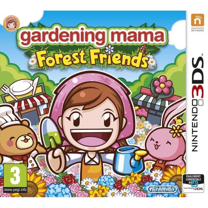 Gardening Mama Forest Friends Jeu Nintendo 3DS