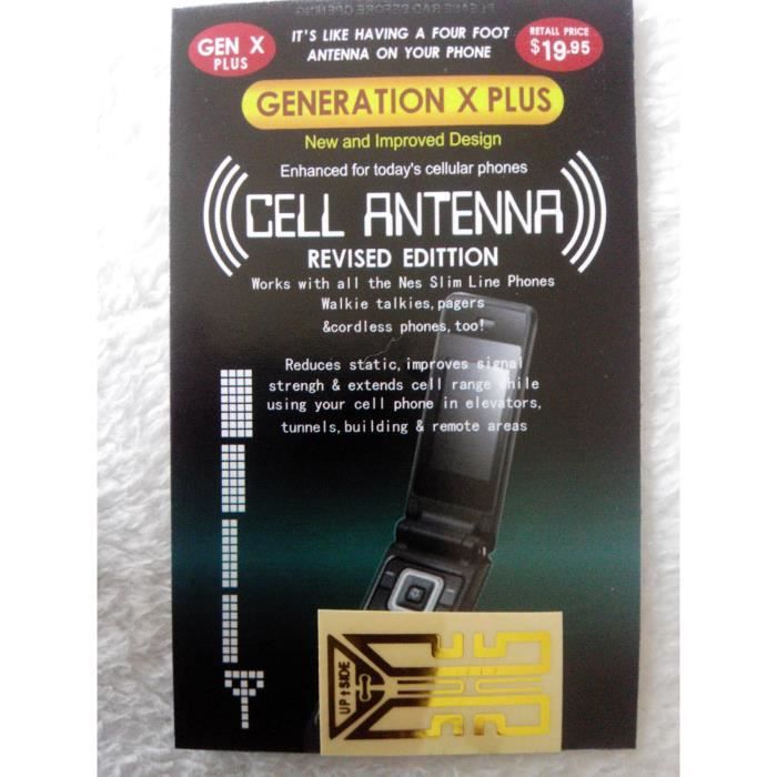 Amplifier Amplificateur Booster signal réseau GSM generation X Plus mobile phone