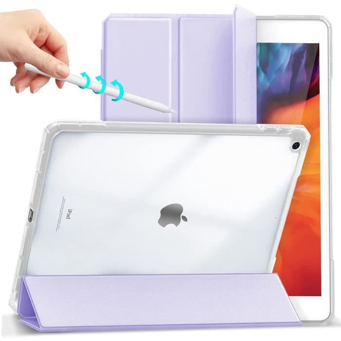 Etui Protection pour iPad 9ème génération, 8ème génération et 7ème  génération Gris - Housse tablette - Achat & prix