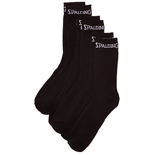 SPALDING Chaussettes Mid Basket-ball 3 Paires Basket-ball Homme BKT